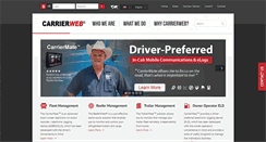 Desktop Screenshot of carrierweb.com